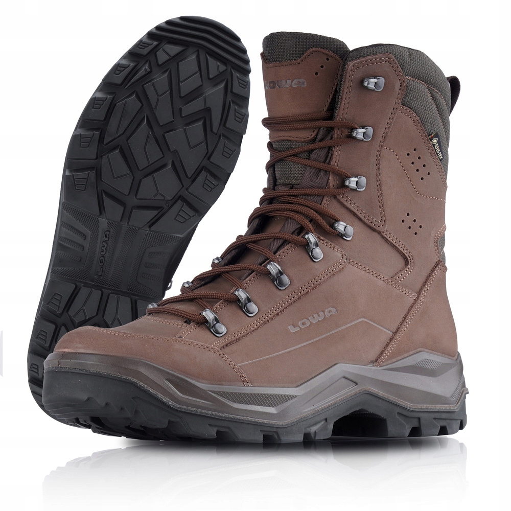 Lowa Vysoké taktické boty Renegade II N Gtx Hi Tf Gore-Tex Brown 46