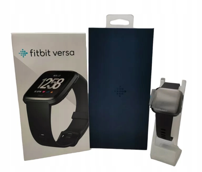 Fitbit Versa Black(黒) Smartwatch Fitbit Versa czarny - porównaj ceny - Allegro.pl
