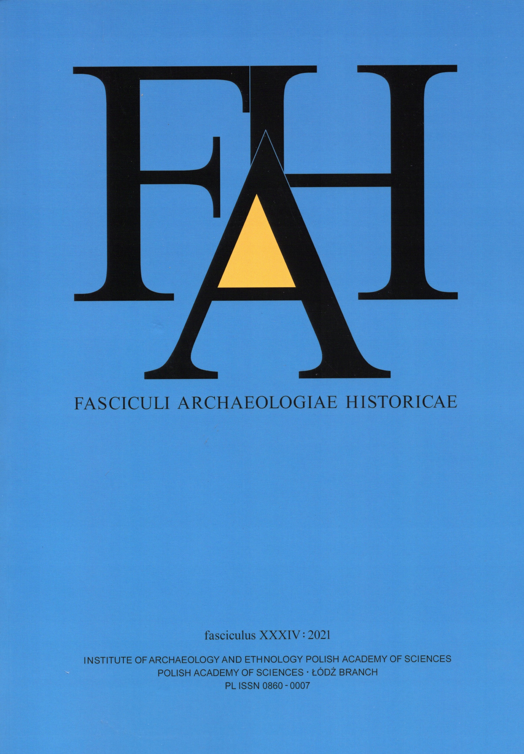 Fasciculi Archaeologiae Historicae 34 2021