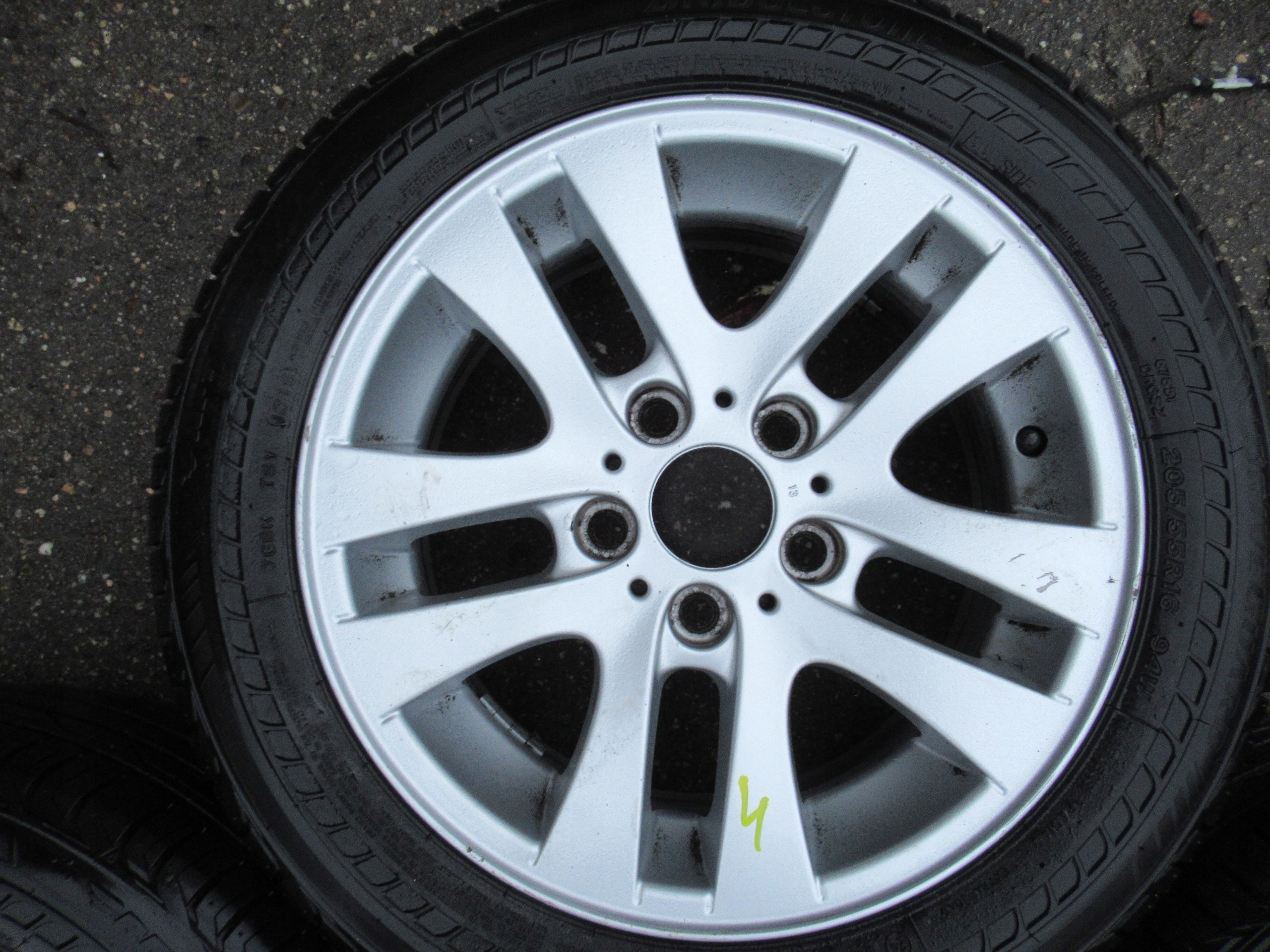 BMW E90 E91 discs aluminium disc 16 KPL