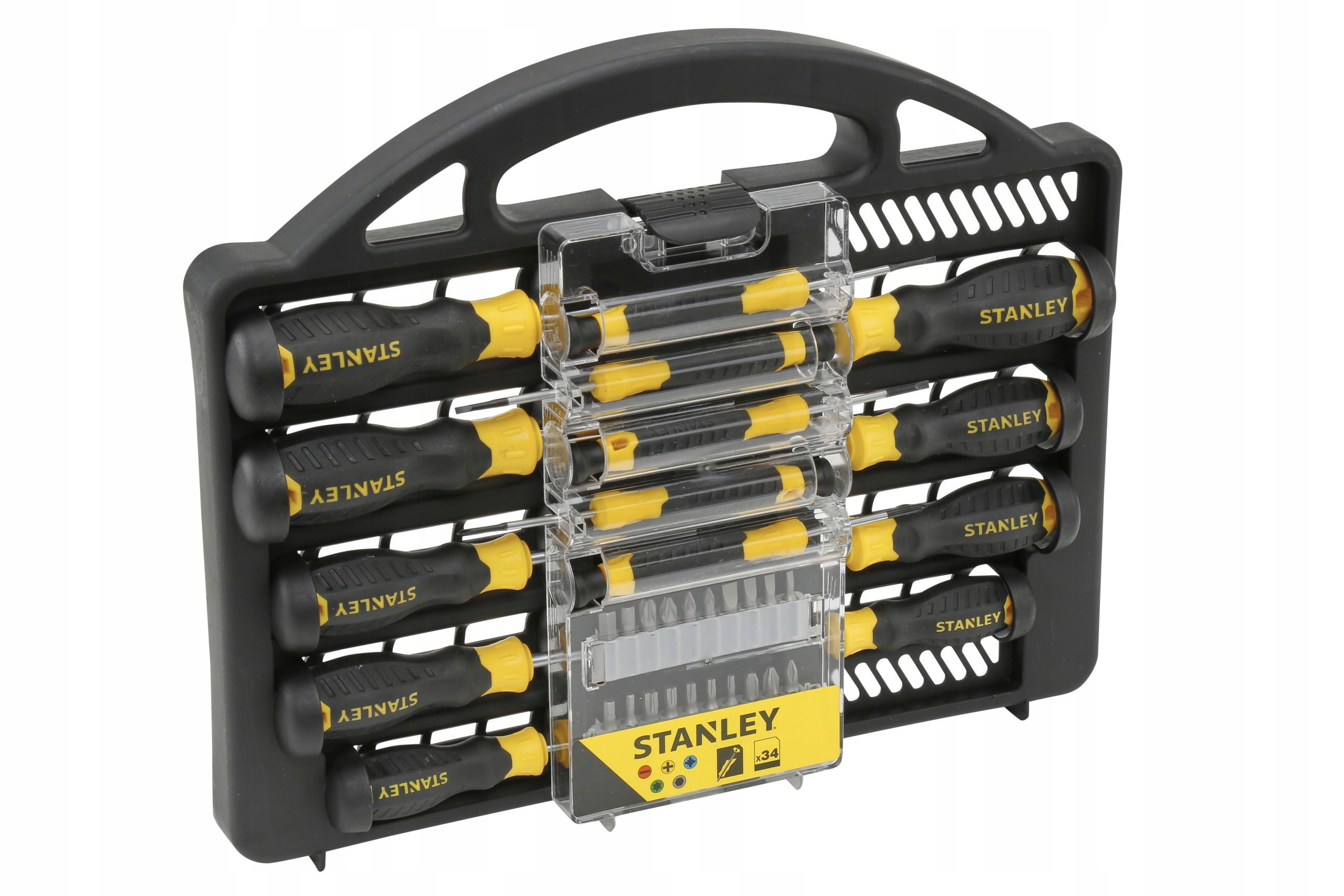 

Zestaw Komplet Wkrętaków Bity Stanley Basic 34SZT