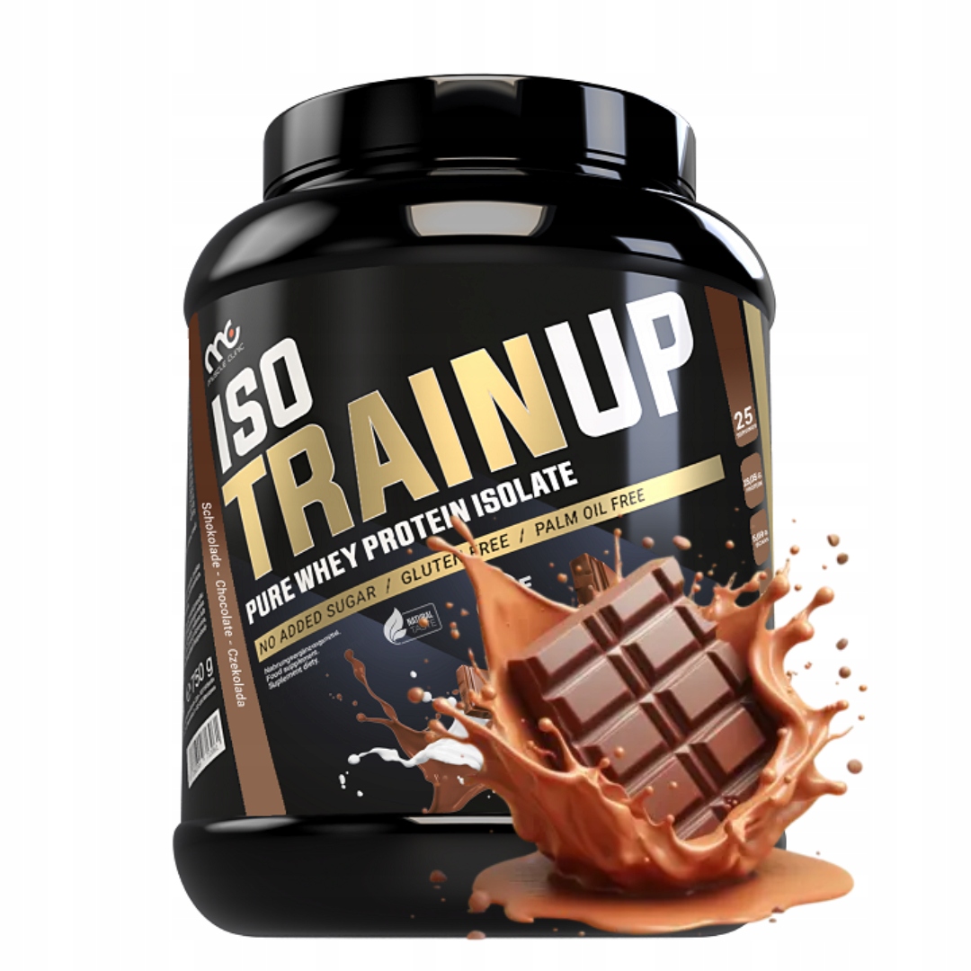 Muscle Clinic Iso Train Up 2250 g Wpi proteinový izolát čokoláda