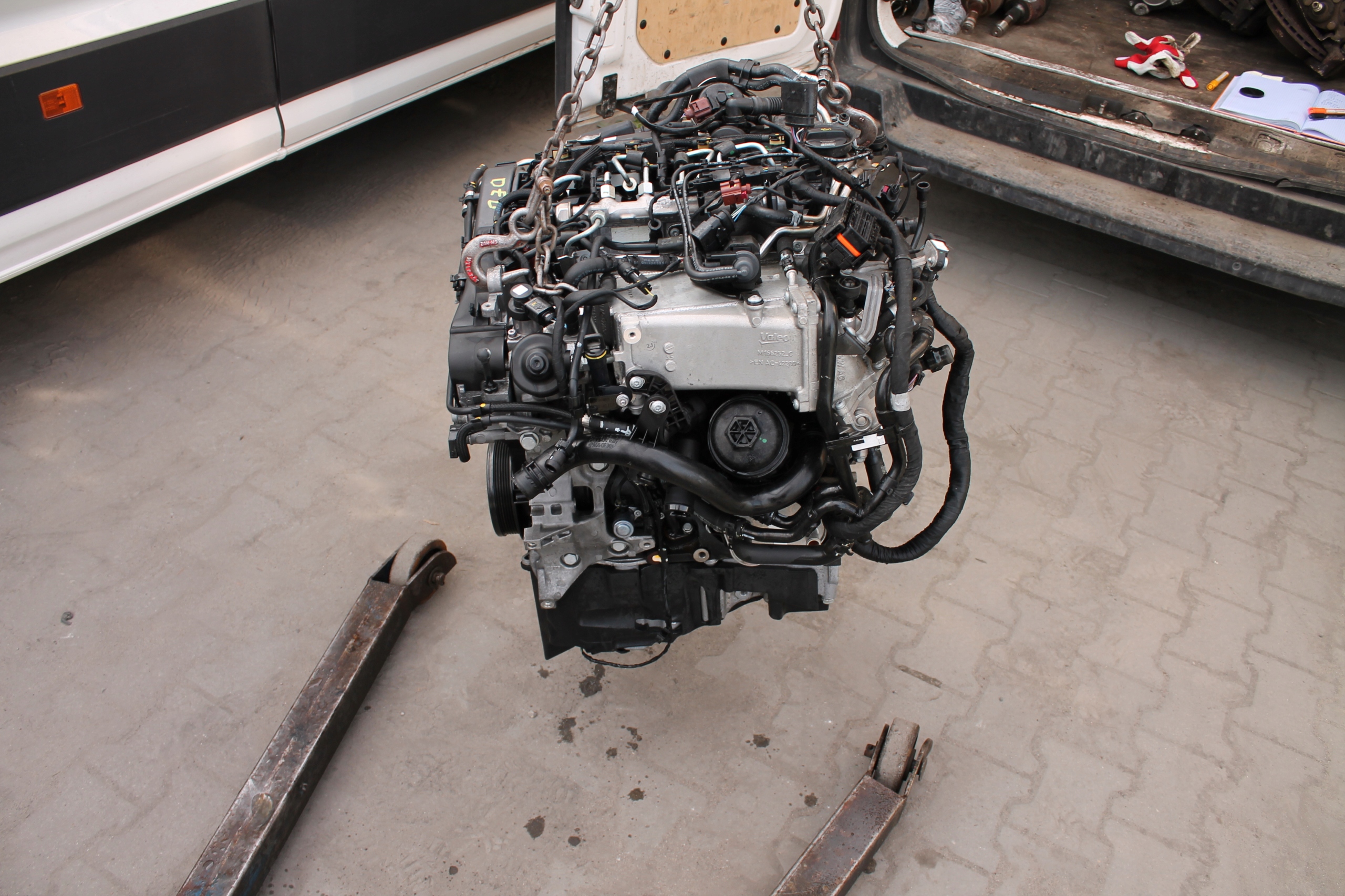engine complete AUDI 2,0 TDI DEU 20 TYSKM