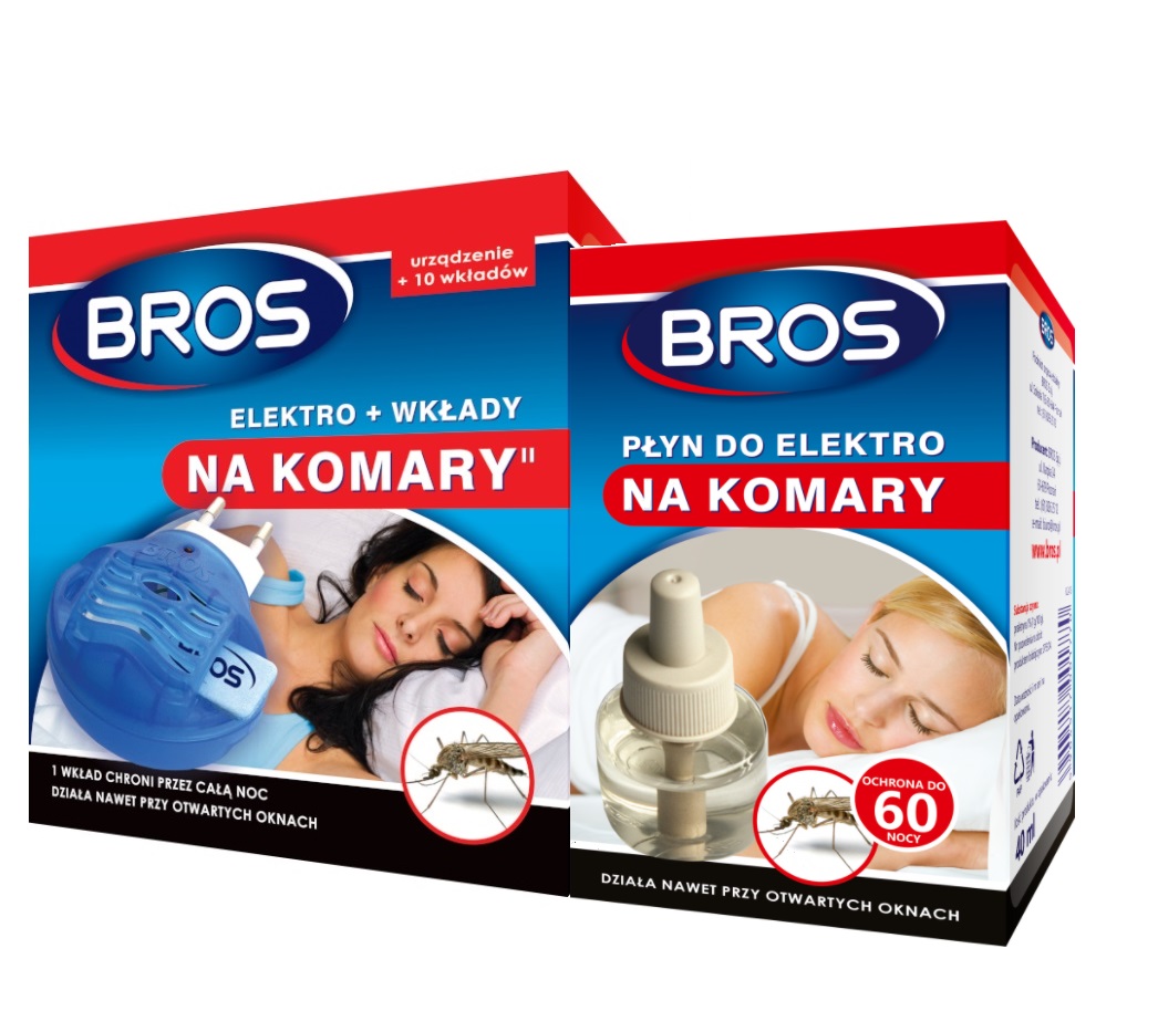 

Bros Elektro Z Płynem Na Komary + Zapas