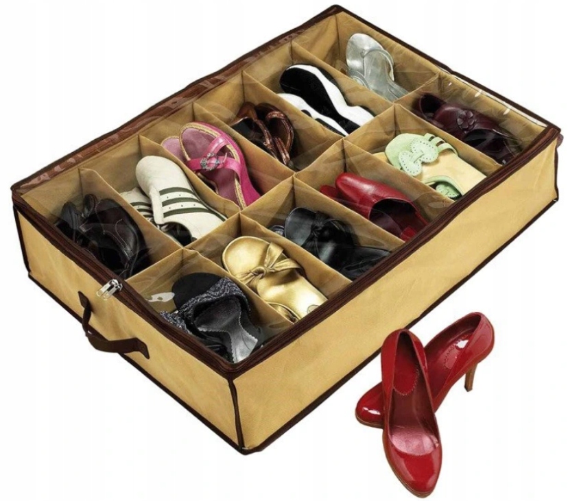 

Pudełko Organizer Na Buty 12 Par Shoes Pokrowiec
