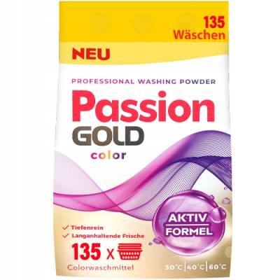 Levně Passion Gold Color Prášek 135p 8,1kg