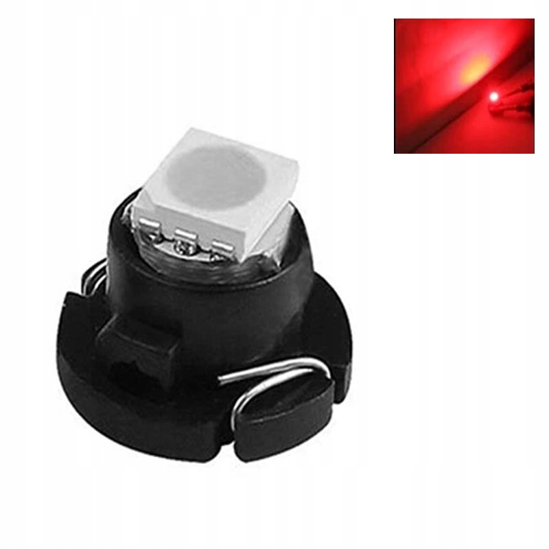 LED LICZNIKA ZEGARÓW ŻARÓWKA DIODA T3 8X8mm RED
