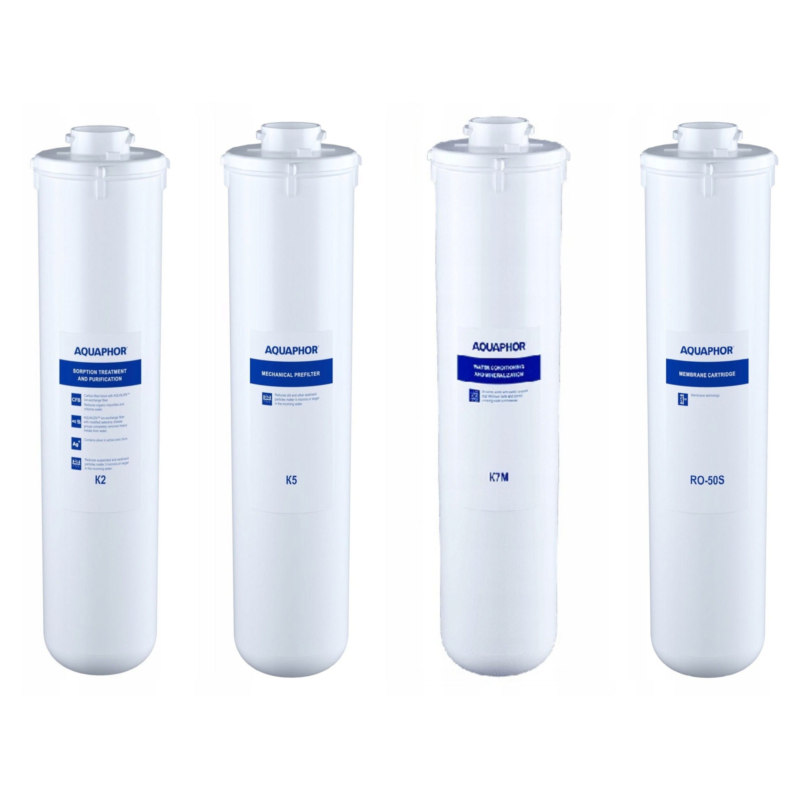 Sada vymeniteľných náplní pre Aquaphor Morion K5, K2, K7M, RO-50S