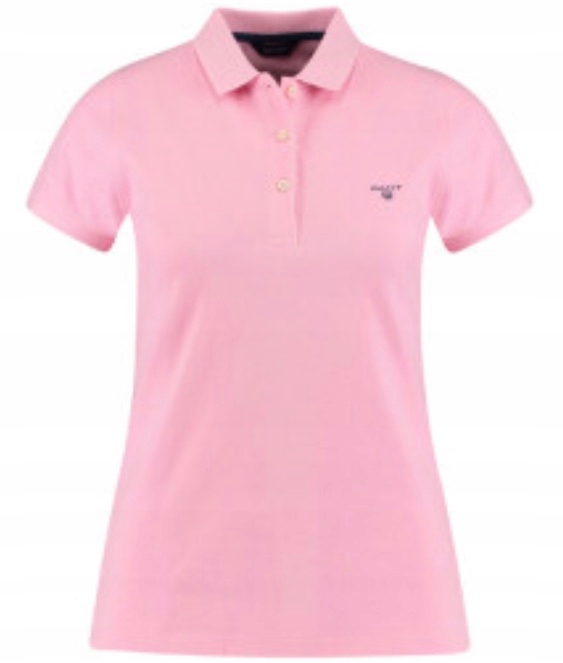 

Koszulka damska polo Gant Pink rozm. M