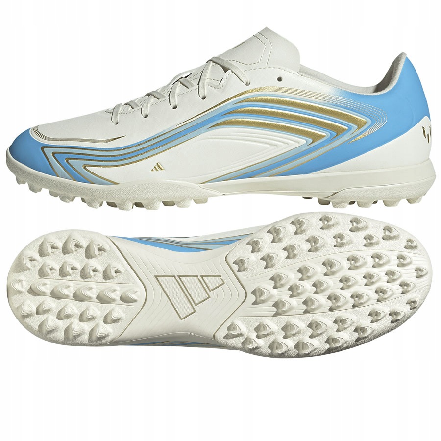 Boty adidas F50 Messi Club Tf KK1377 bílé 42