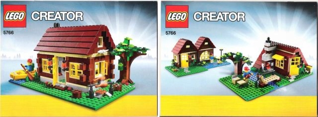 LEGO Creator Instrukcja 5766 Log Cabin Dom z bali