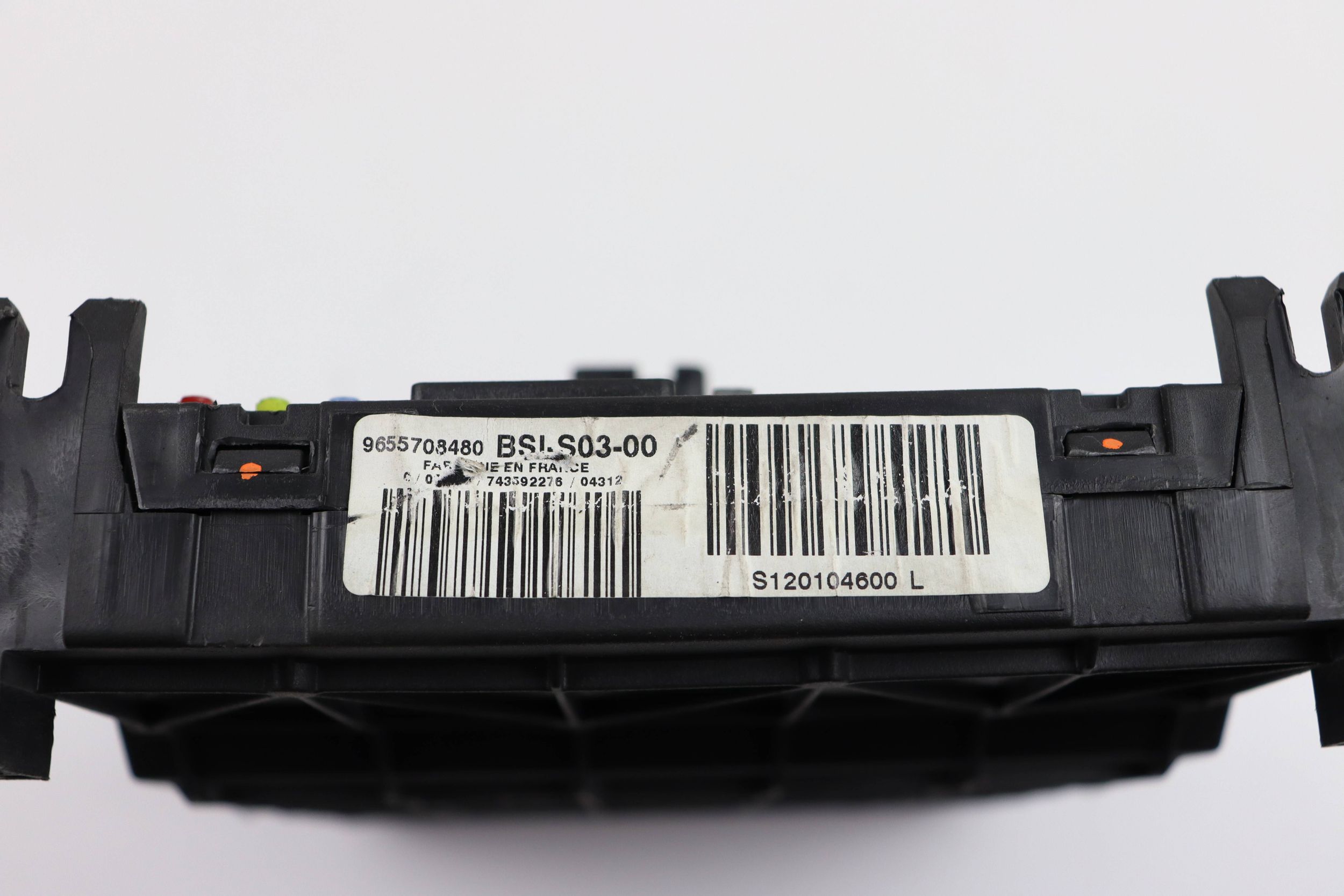 PEUGEOT 407 module control unit compartment BSI S03-00 9655708480 S120104600L