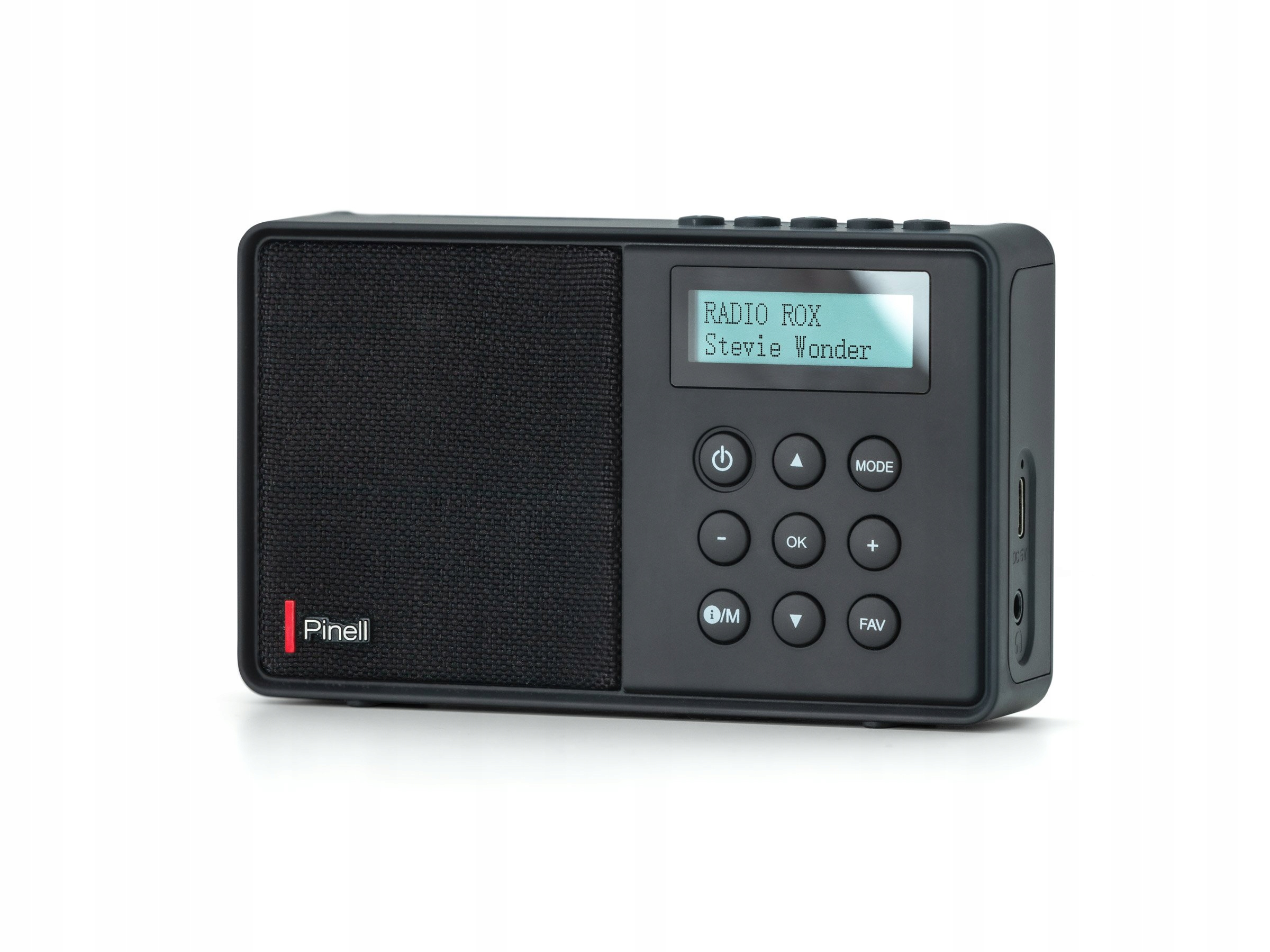 Síťové a bateriové rádio Dab+, Fm Pinell Supersound Micro