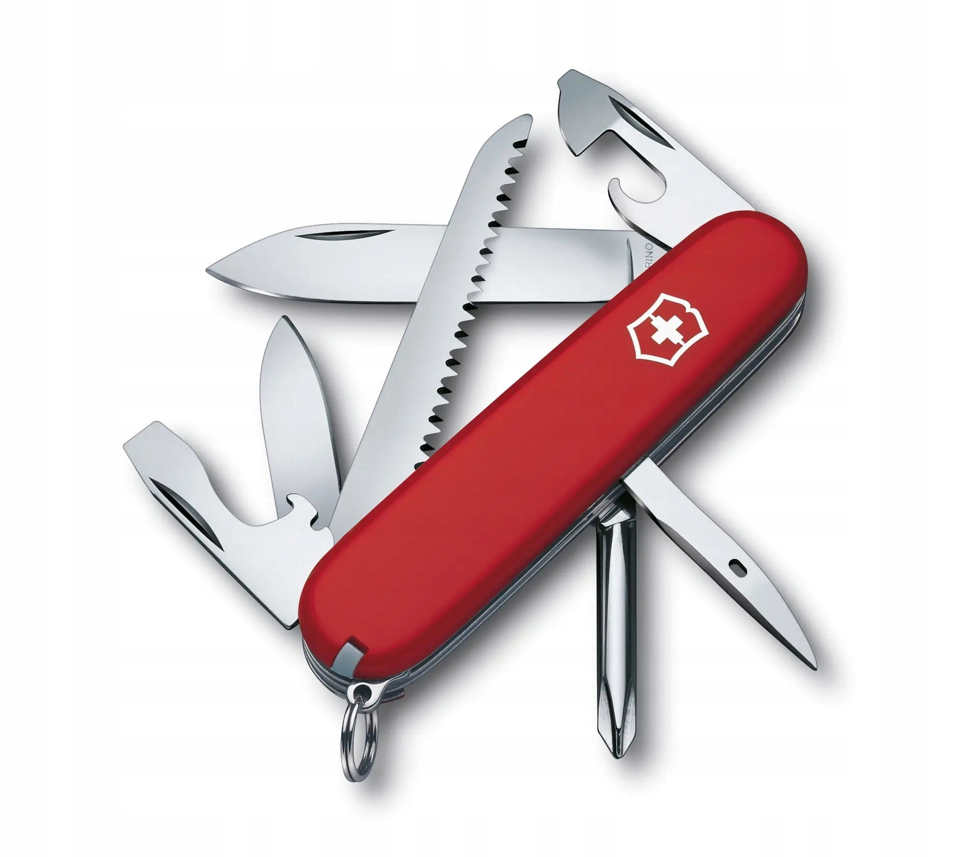 Scyzoryk Victorinox Hiker, czerwony, Celidor, 91mm