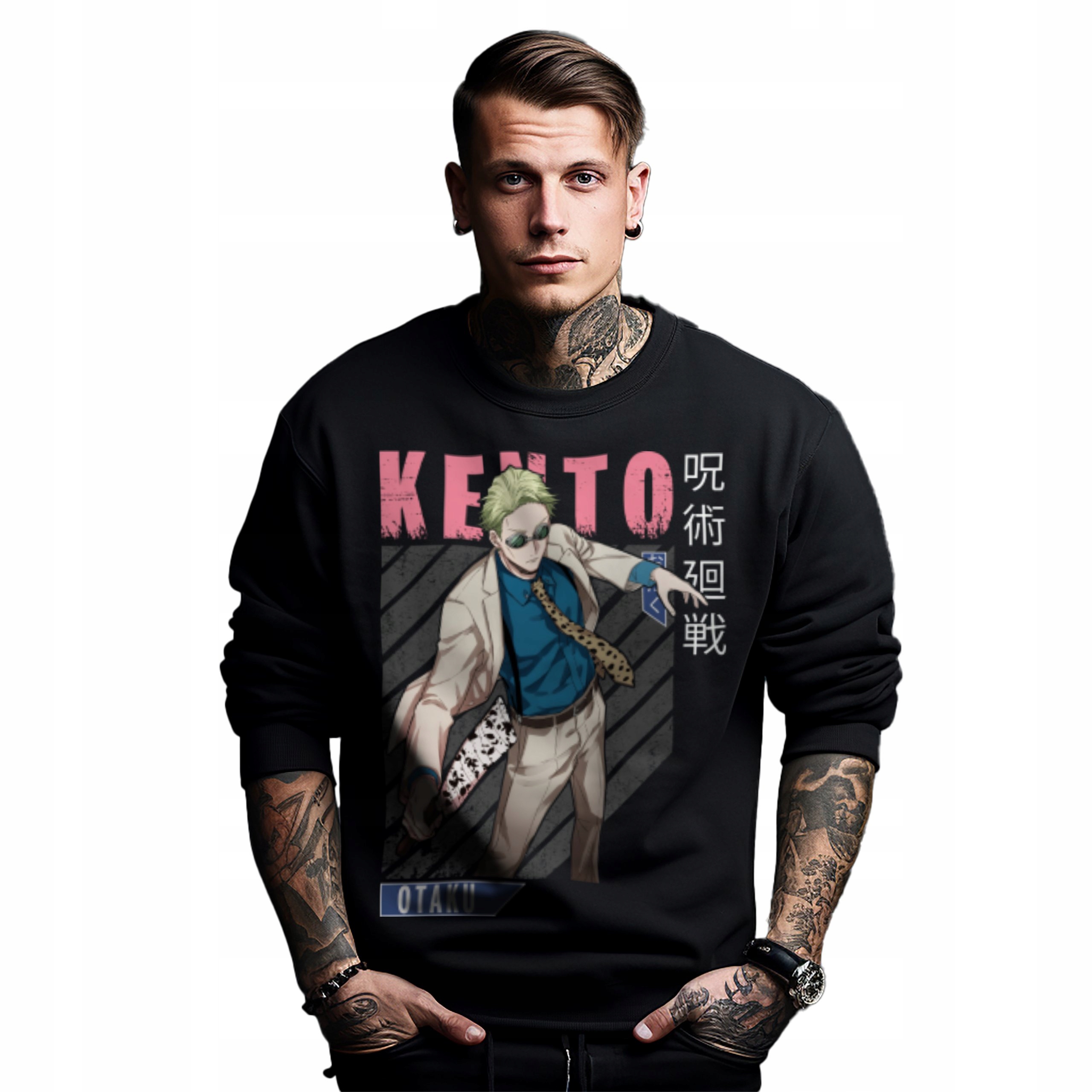 Mikina s potiskem Anime Kento Otaku