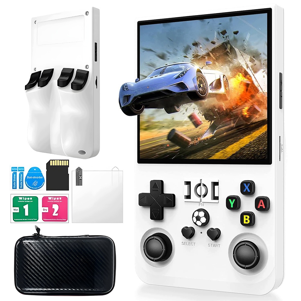 R36MAX Přenosná Mini Retro Herní Konzole 40INCH 18000+HRY 720X720 Rgb
