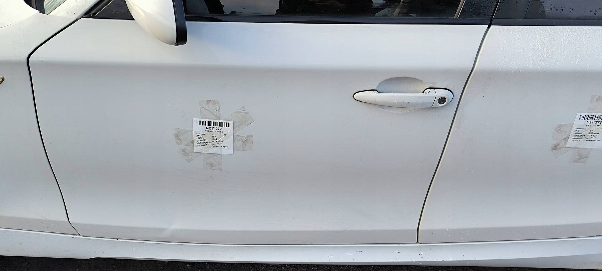 door left front ALPINWEISS 300 BMW SERIA 1 E87