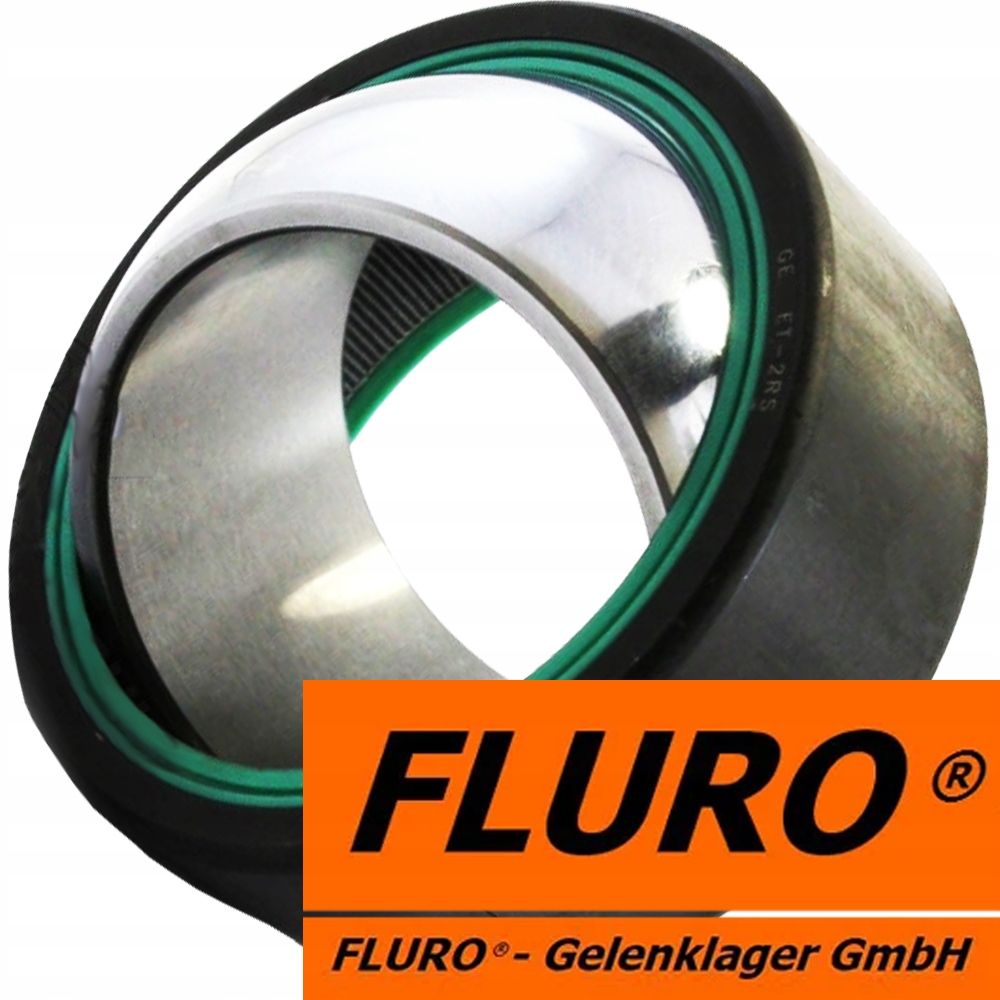 Kloubové Ložisko GE45ET-2RS 45x68x32/25 Fluro GE45UK-2RS Výkyvné Chromové