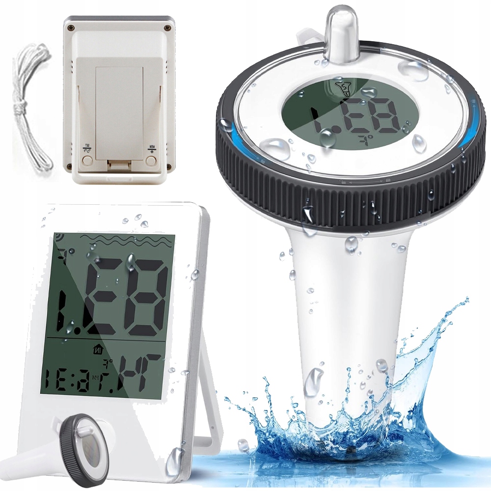 Bazénový Teploměr, Teploměr Pro Vodu V Bazénu A Vaně IP67