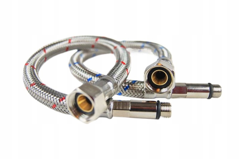 WĘZYKI PRZYŁĄCZENIOWE DO BATERII STOJĄCEJ 3/8'' x DŁ.KONIEC M10x1, L-80cm