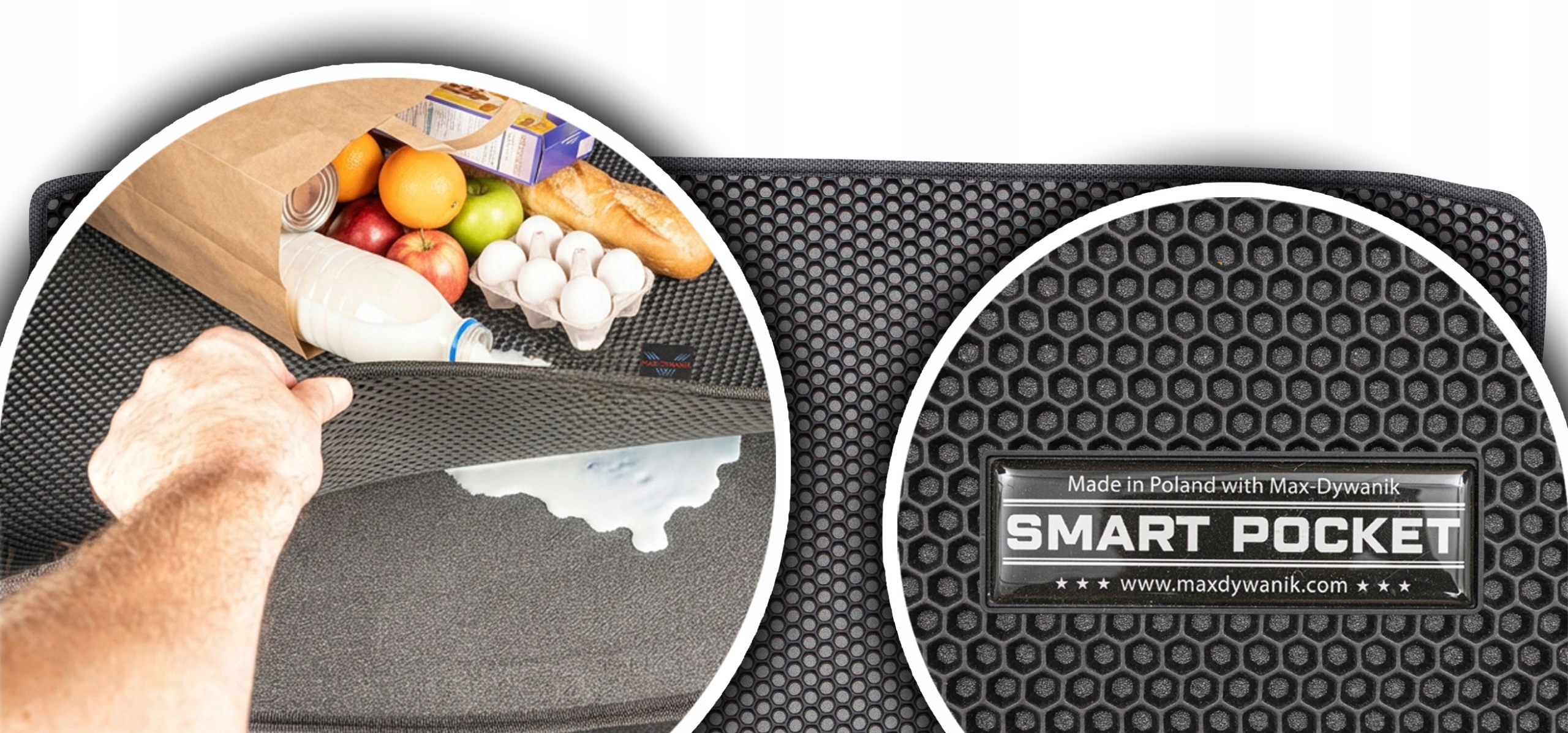 Daihatsu Cuore Hatchback 1980-2018 Vložka do zavazadlového prostoru Eva Smart Pocket