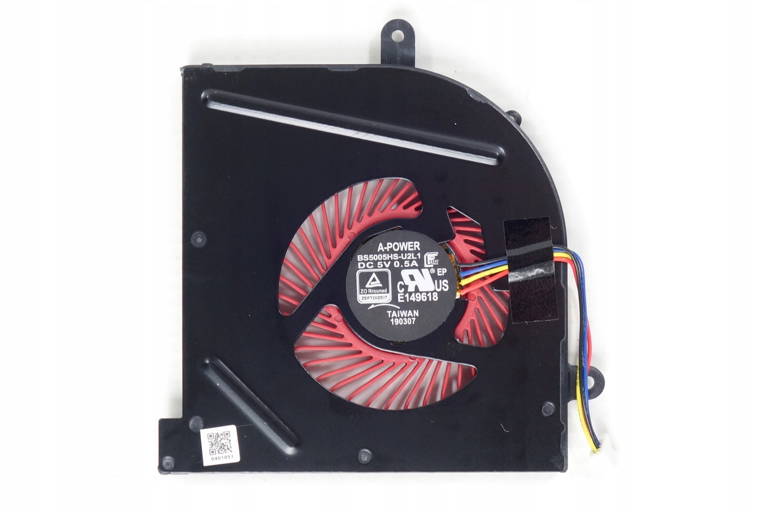 Wentylator MSI GS63VR GS73VR STEALTH PRO / CPU