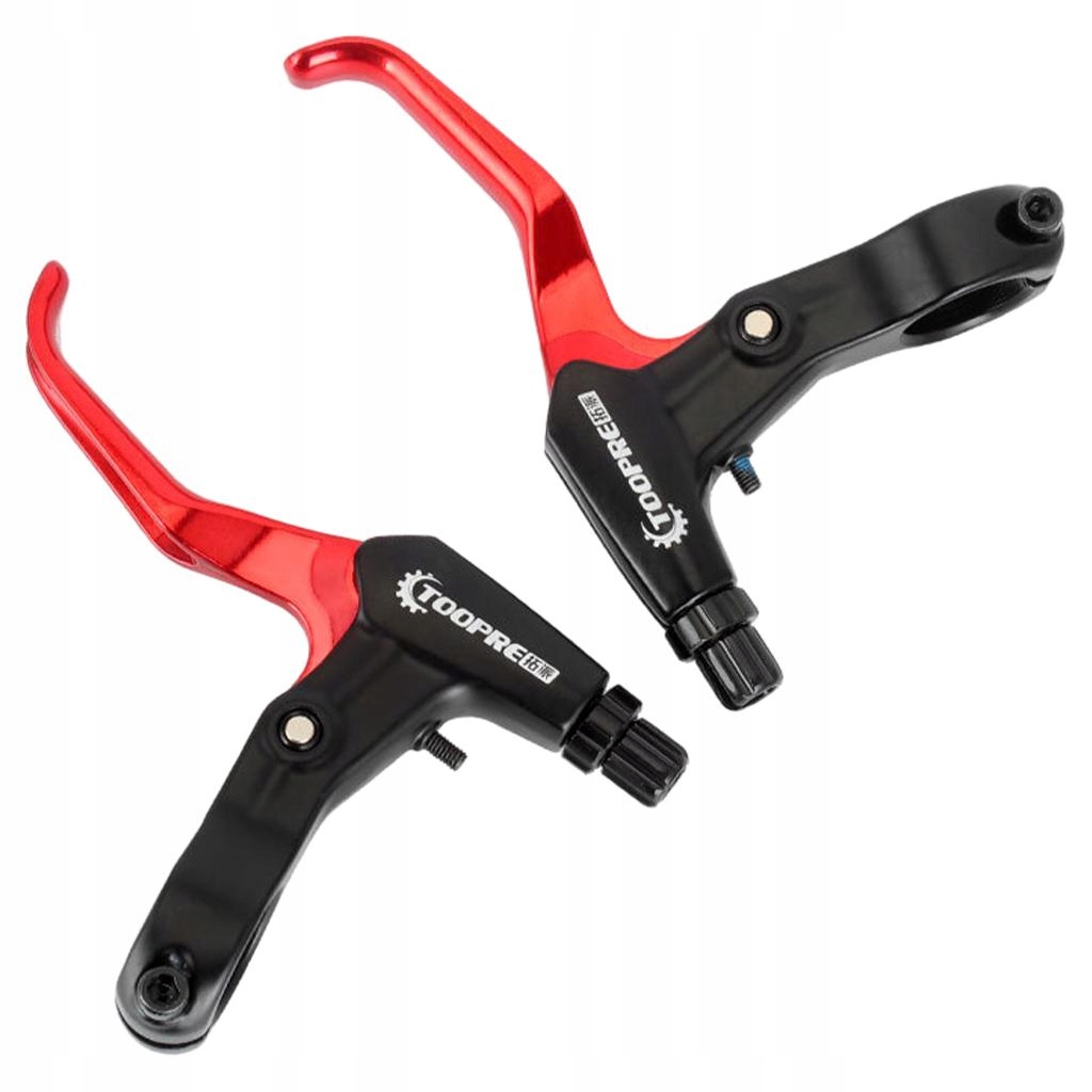 2x Dźwignie hamulca rowerowego Hamulec szosowy Callipers V Akcesoria do dźwigni hamulca Czerwony