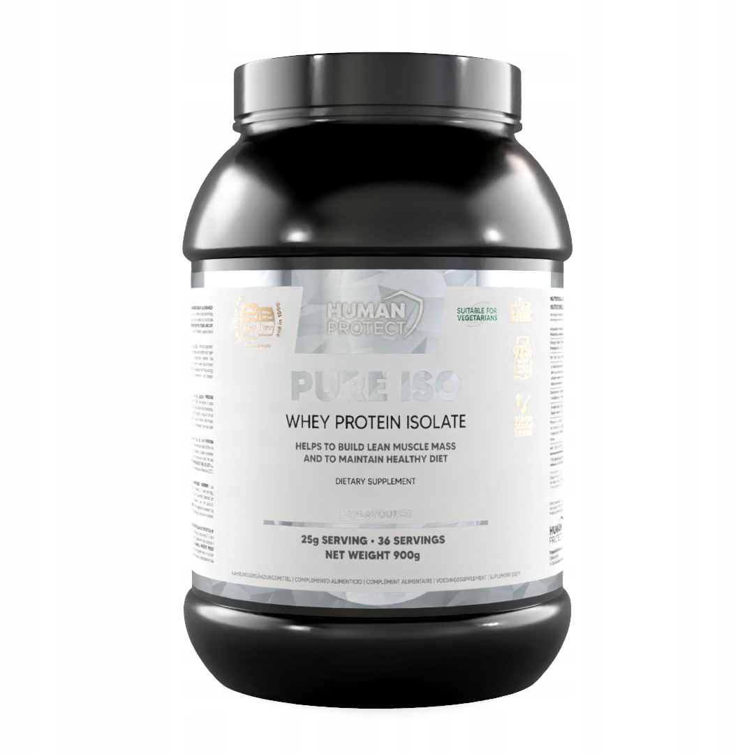 Human Protect Pure Whey 900g Bílkoviny Koncentrát Wpc Přírodní