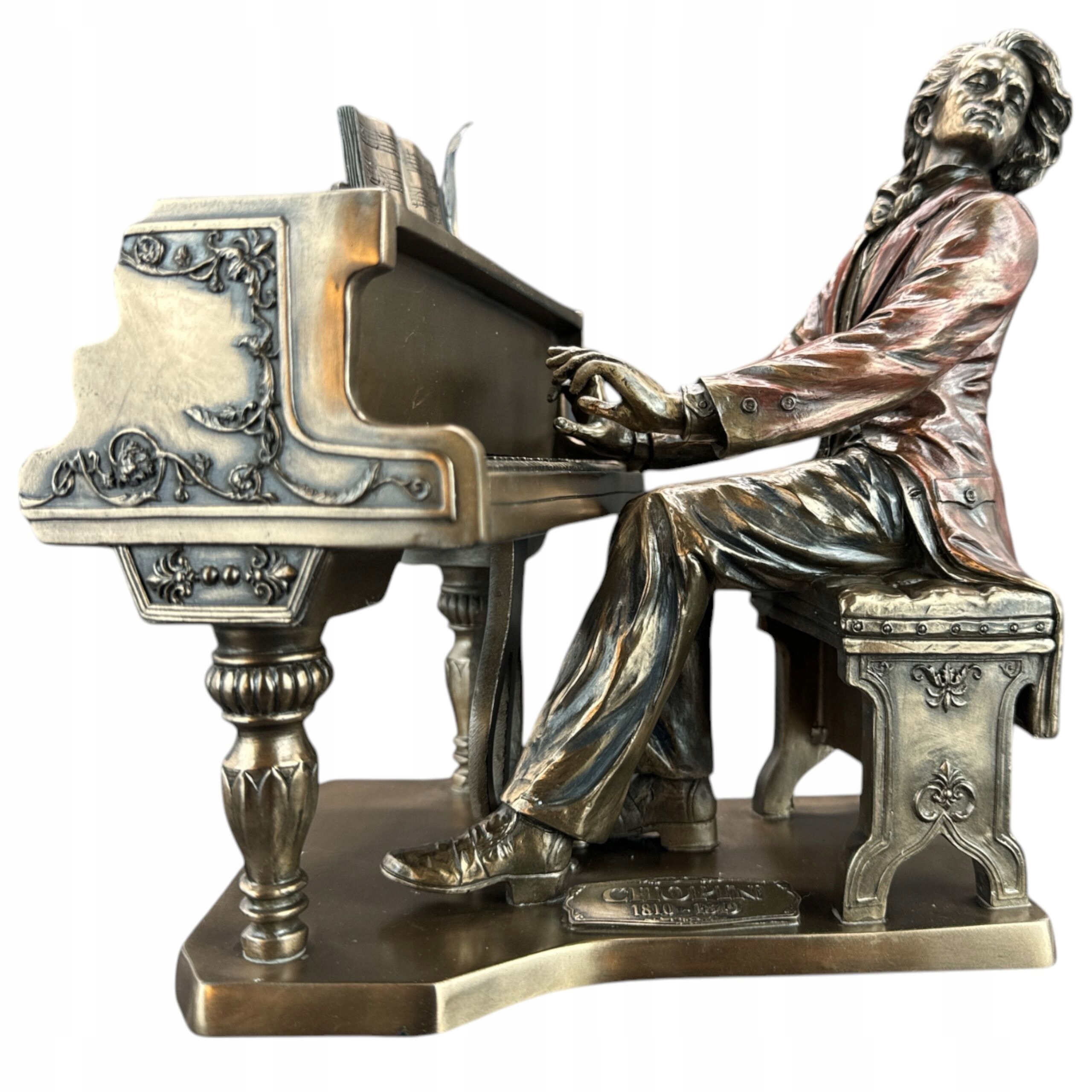 Figurka Fridrich Chopin Hrajúci Na Klavíri Veronese (WU75452A4)