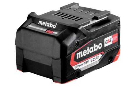 Akumulátor Li-power 18 V 5,2 Ah 625028000 Metabo