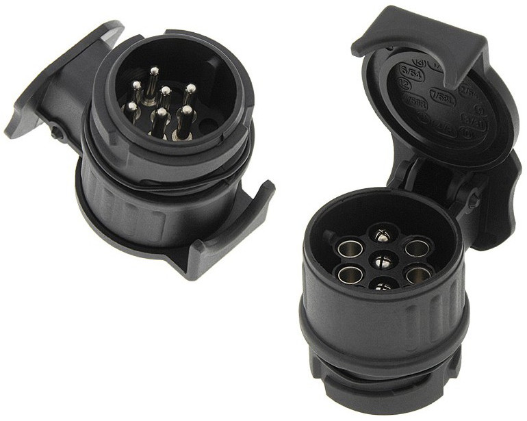 

Adapter Przejściówka gniazda Hak przyczep 13/7 Pin