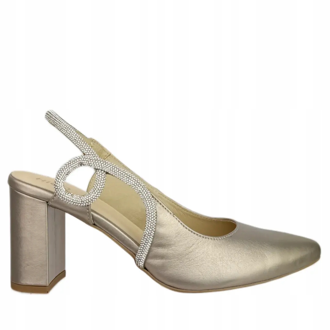 Dámské lodičky Higo 2813 ZŁO340 36, zlaté