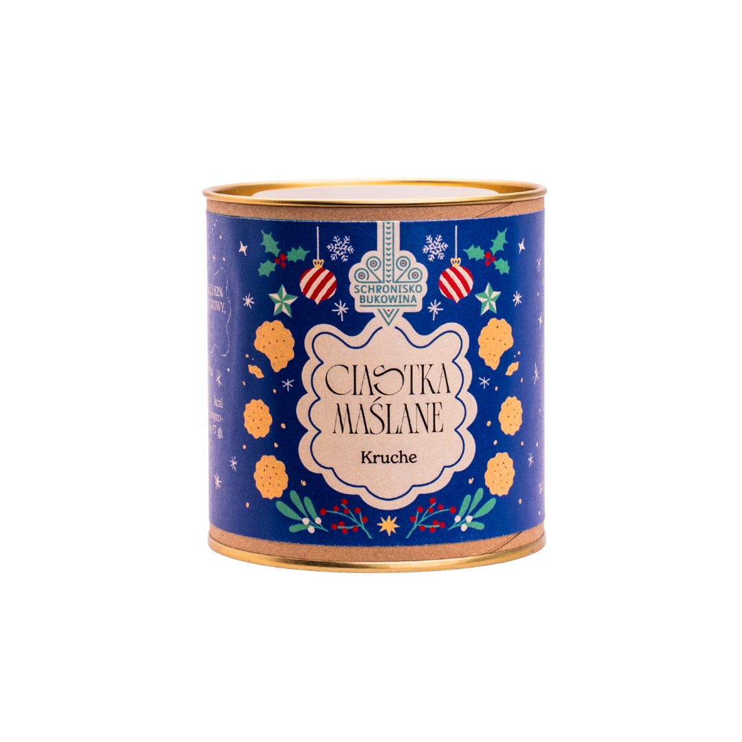 Levně 5 x Křehké máslové sušenky 100 g Schronisko Bukowina