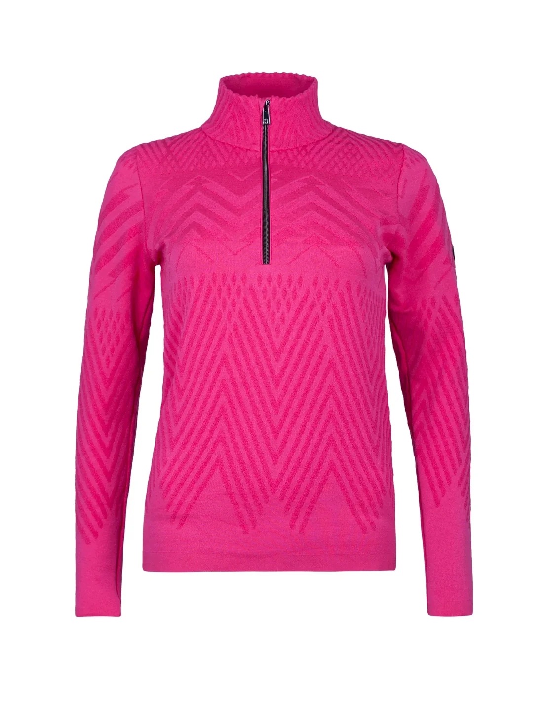 Newland Lady T-Neck Mikina, velikost M, Fuchsiová