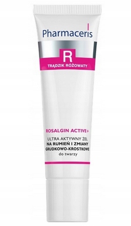 PHARMACERIS R ROSALGIN ACTIVE гель для эритемы и zmi