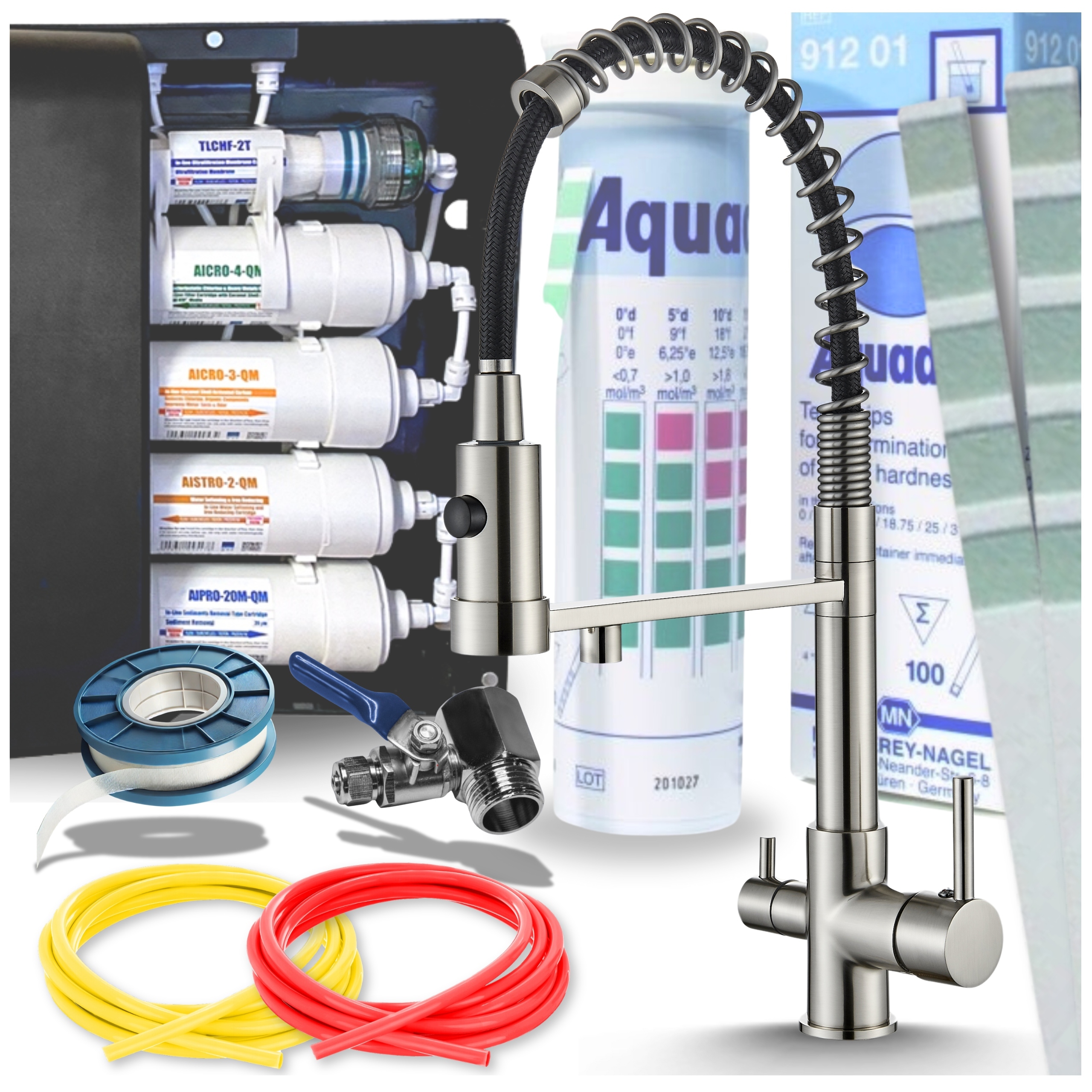 Systém zmäkčovania úpravy pitnej vody do domácnosti Vymeniteľné náplne Sada