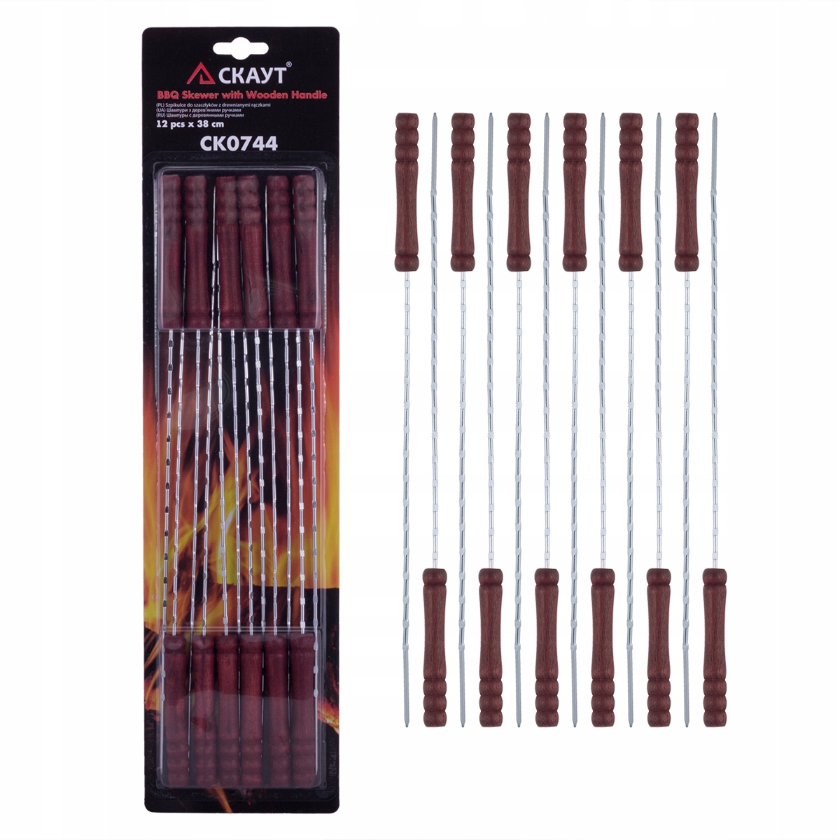 

Szpilki Szpikulce do Szaszłyków 12szt. Mięsa Grill
