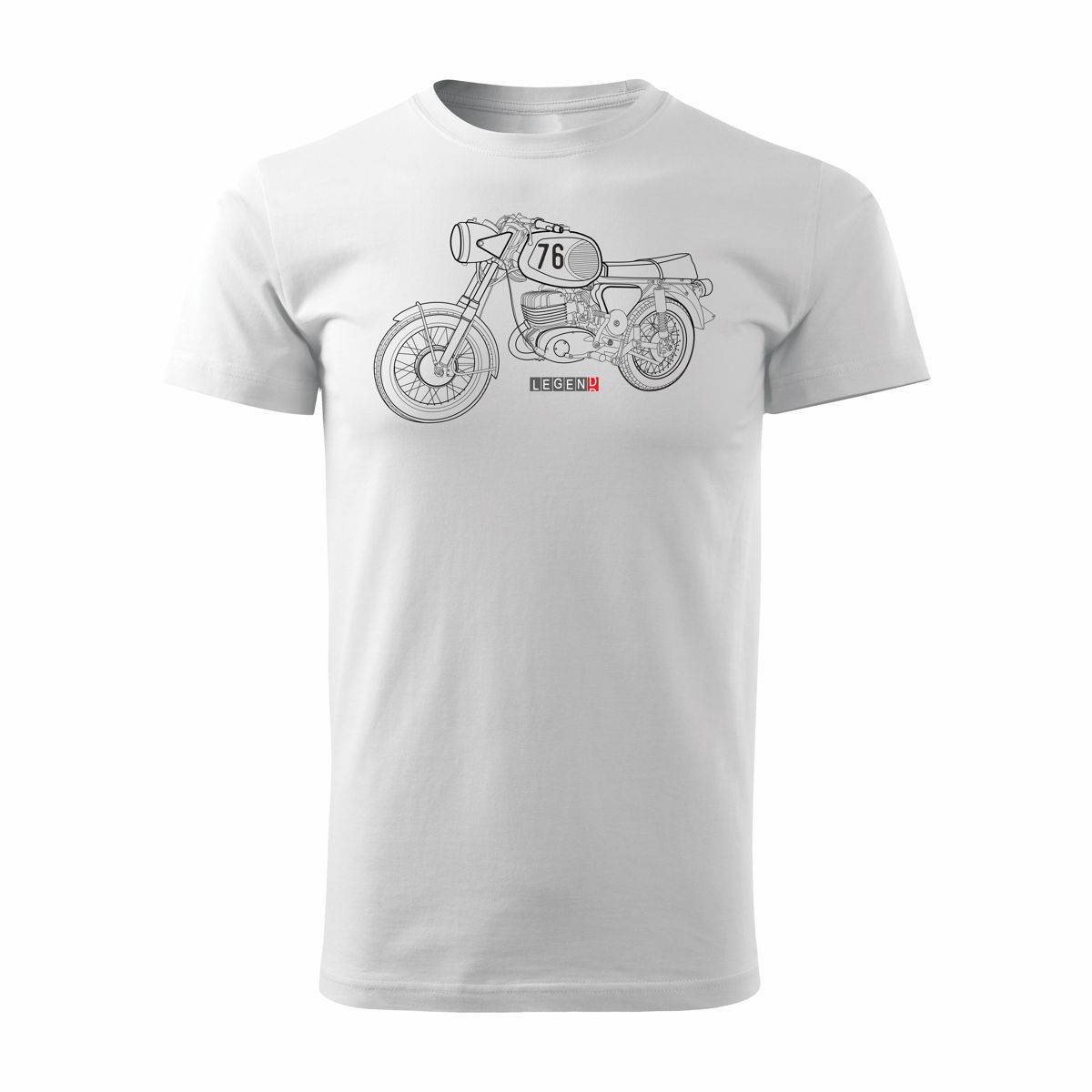 

Koszulka motocyklowa na motor z motocyklem Mz