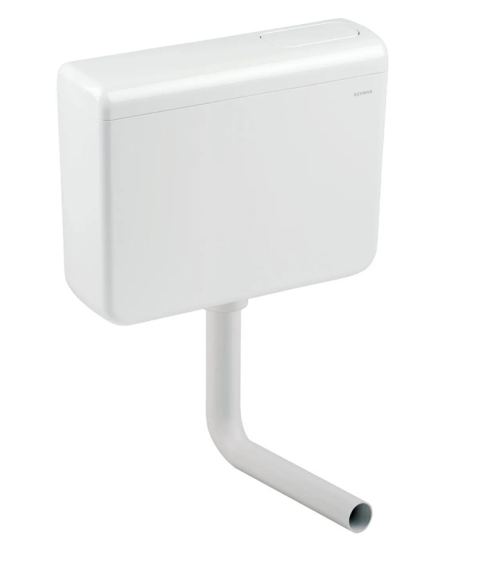 Splachovač Na Omítku AP410 Shwab bílý