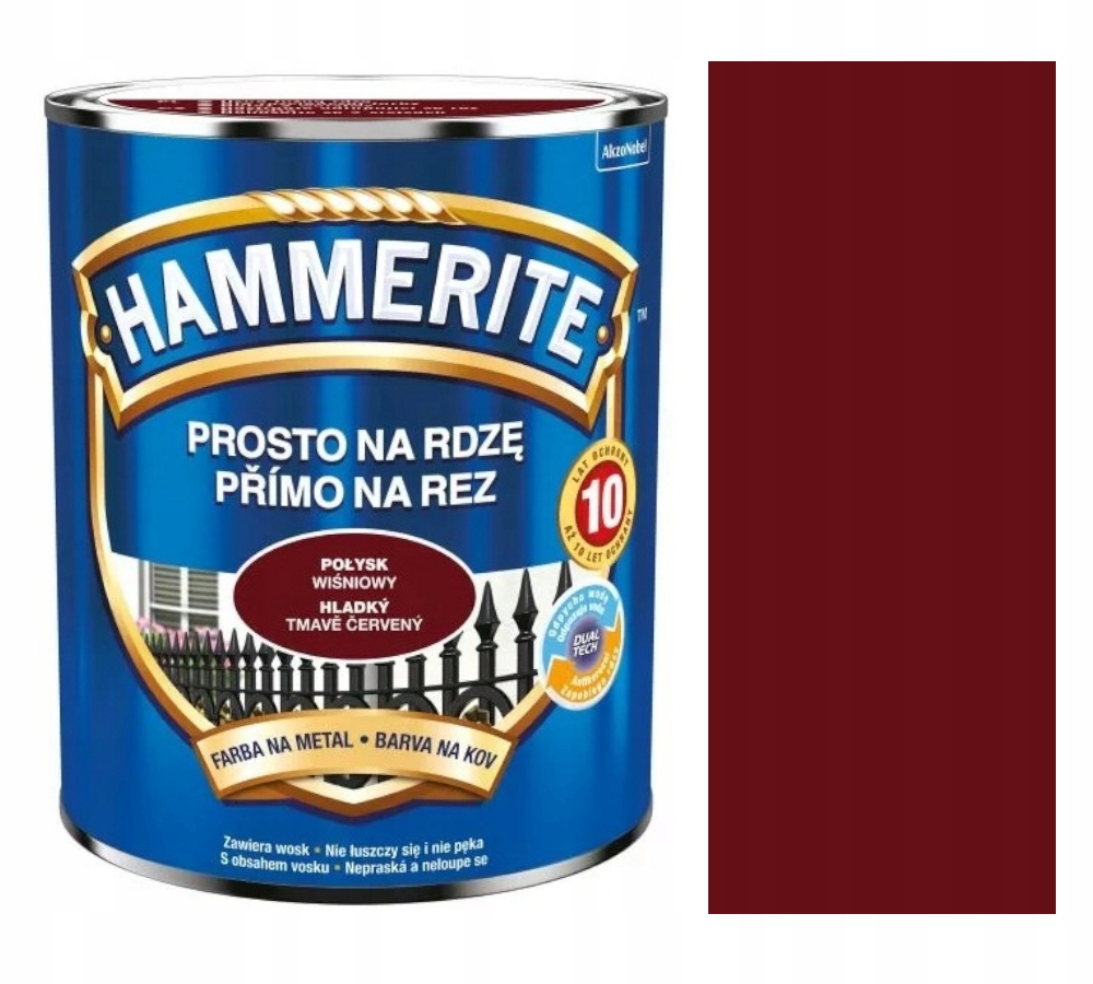 Hammerite Barva Na Rez 2,5L Třešňový Lesk