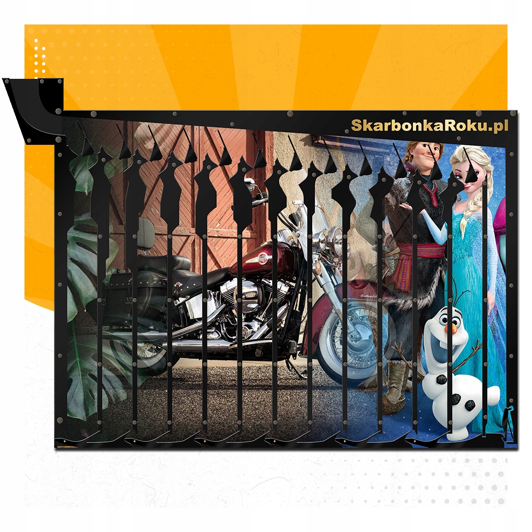 

Skarbonka z własnym zdjęciem Skarbonka na 5 zł