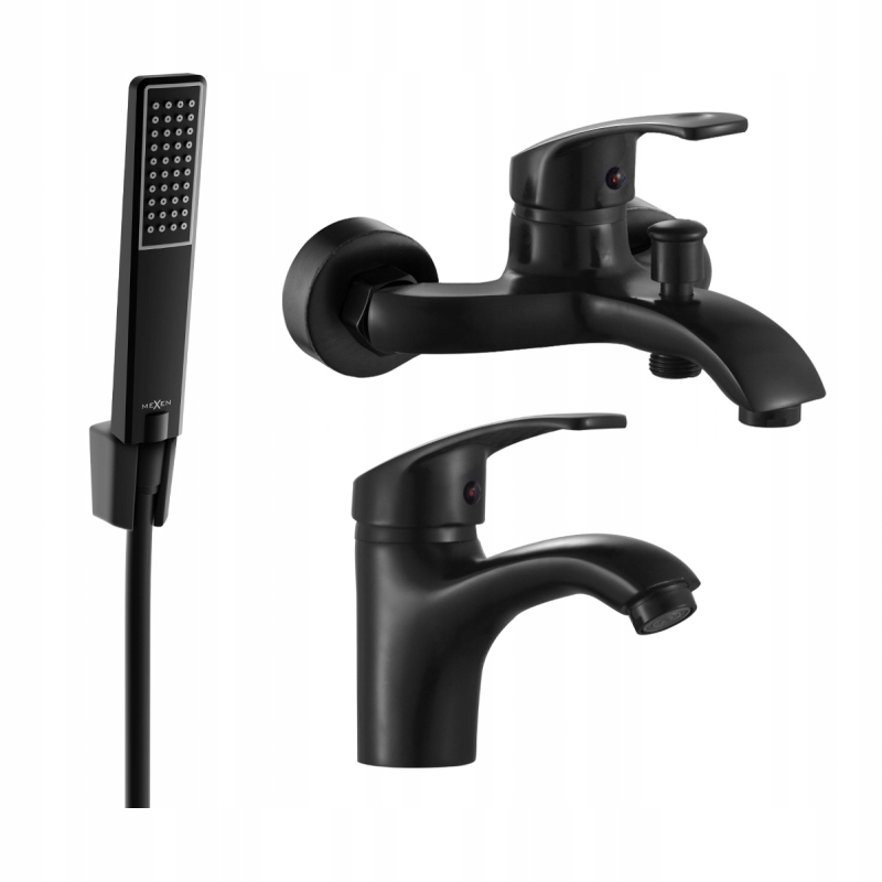 Mexen Fabia R72 vaňová súprava, čierna 746503R72-70