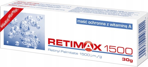 

Retimax maść ochronna z Vit.A 1500 30g