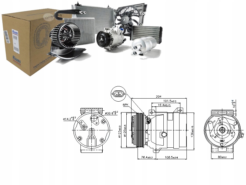 NIS89063 Kompresor Klimatizace Nissan Interstar Asistent řidiče #33
