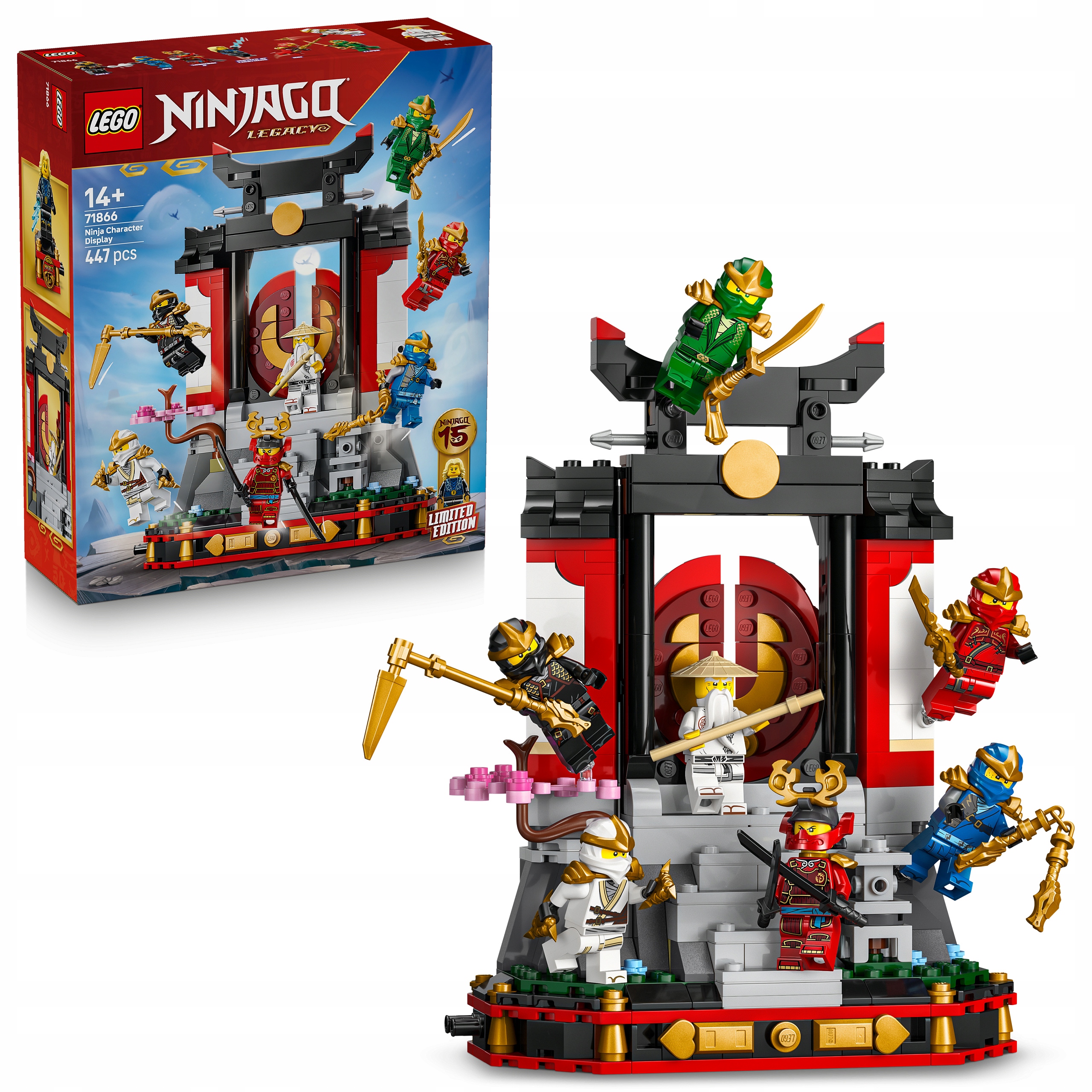 Lego Ninjago 71866 Výstavka nindžů: 15 let Ninjago
