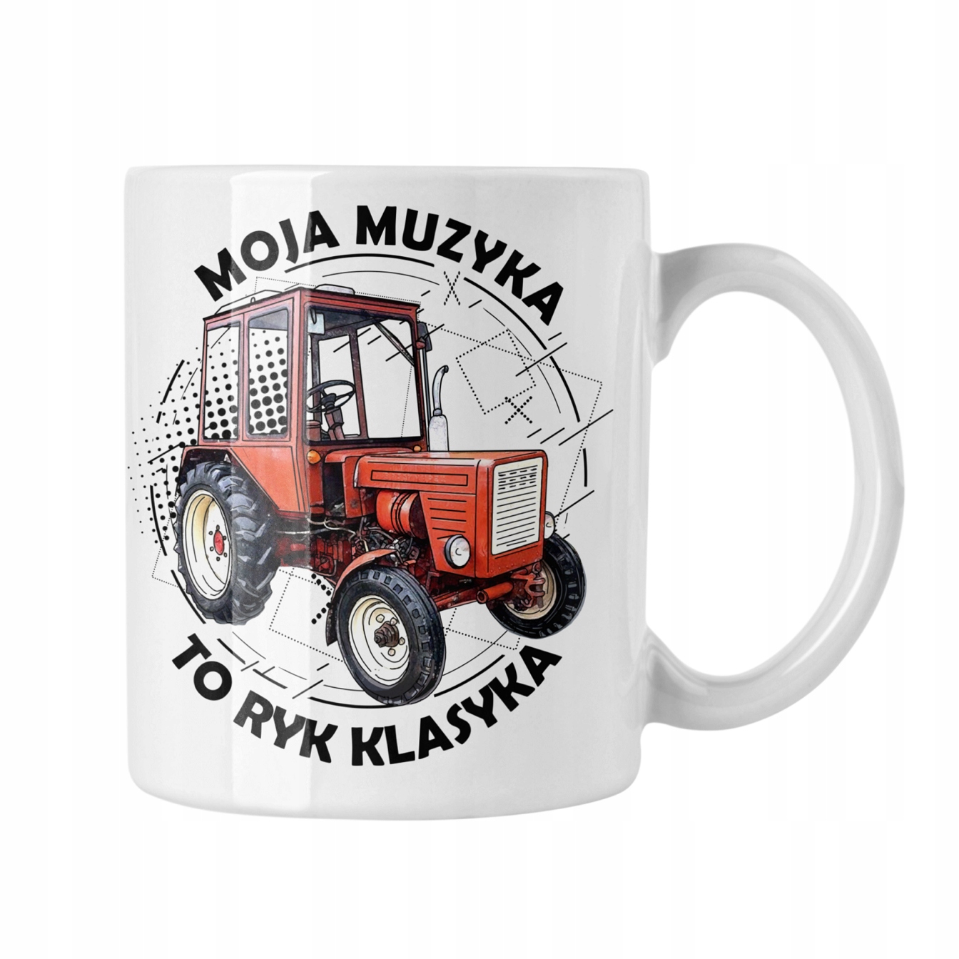 KUBEK PREZENT DLA MĘŻA TATY WUJKA BRATA TRAKTOR