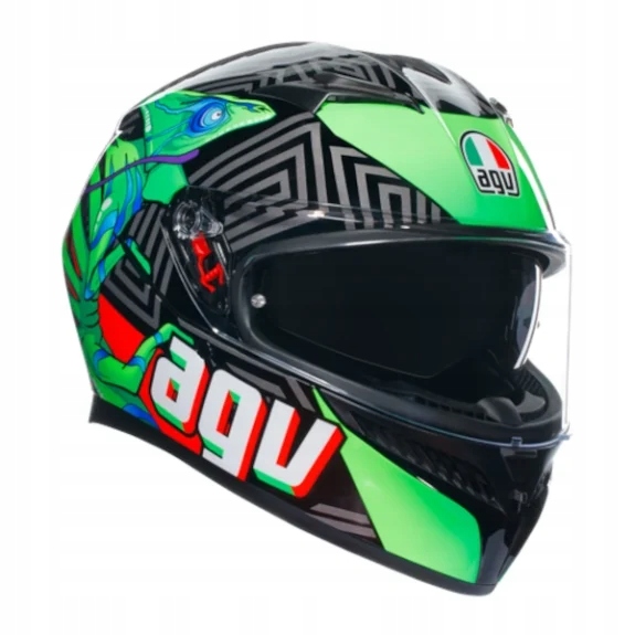 Motocyklová Prilba Agv K3 E2206 Mplk Multi Chameleón Integrálna S Blendou Xs