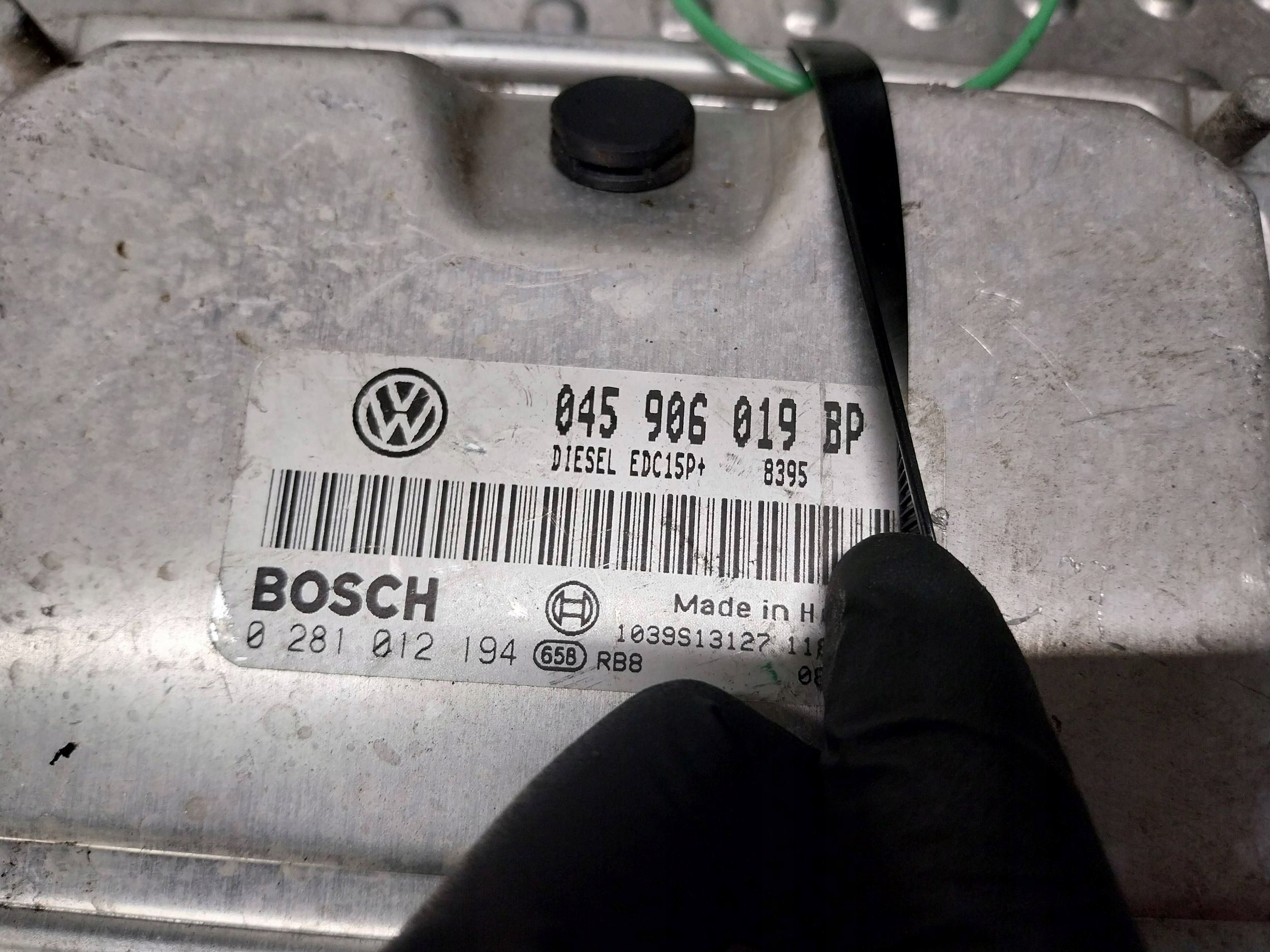 control unit computer of the engine ECU 0281012194 045906019BP VW POLO IV 1.4 TDI