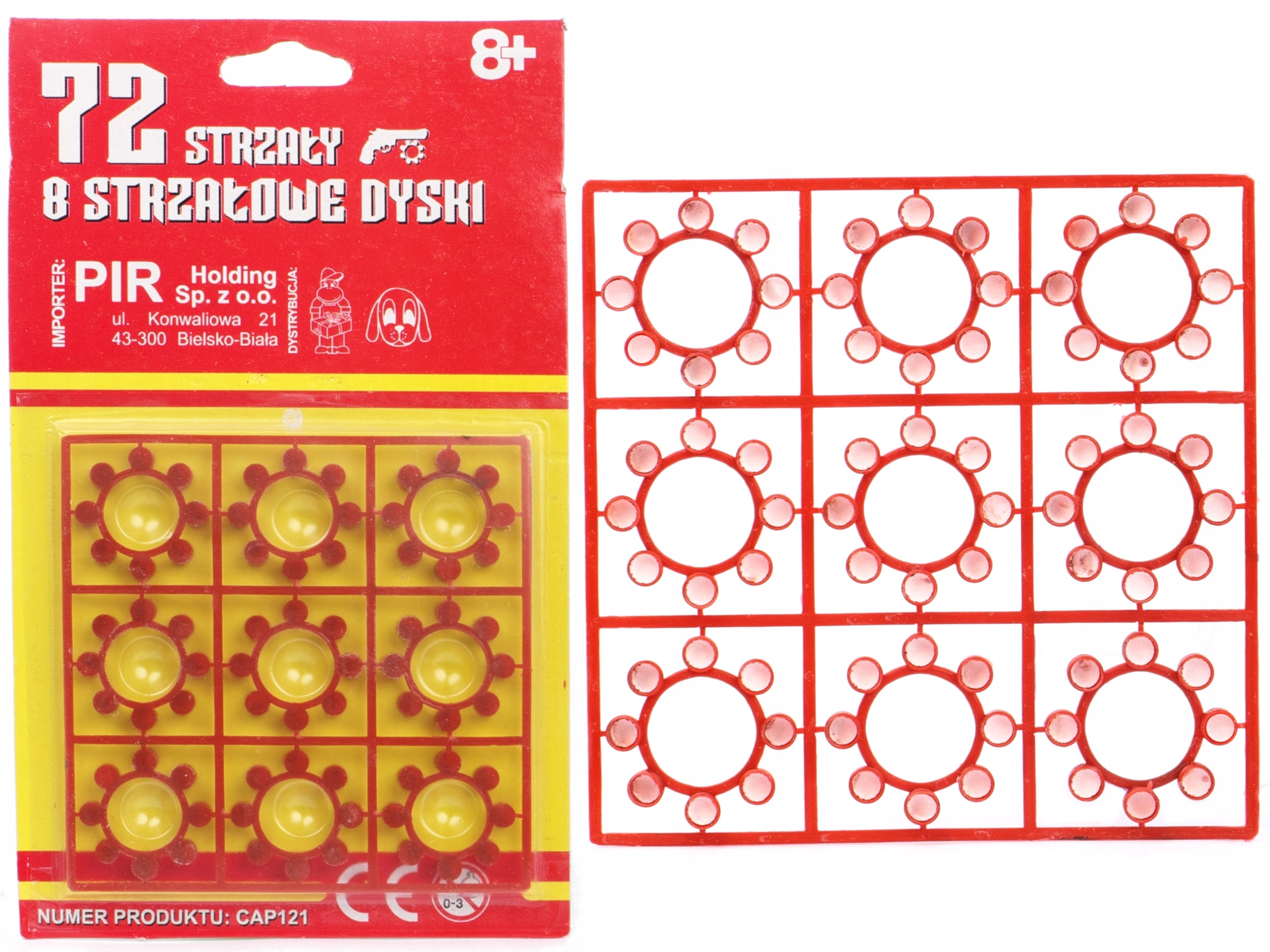 

Kapiszony Spłonka Naboje Do Pistoletu 72/8 72 szt