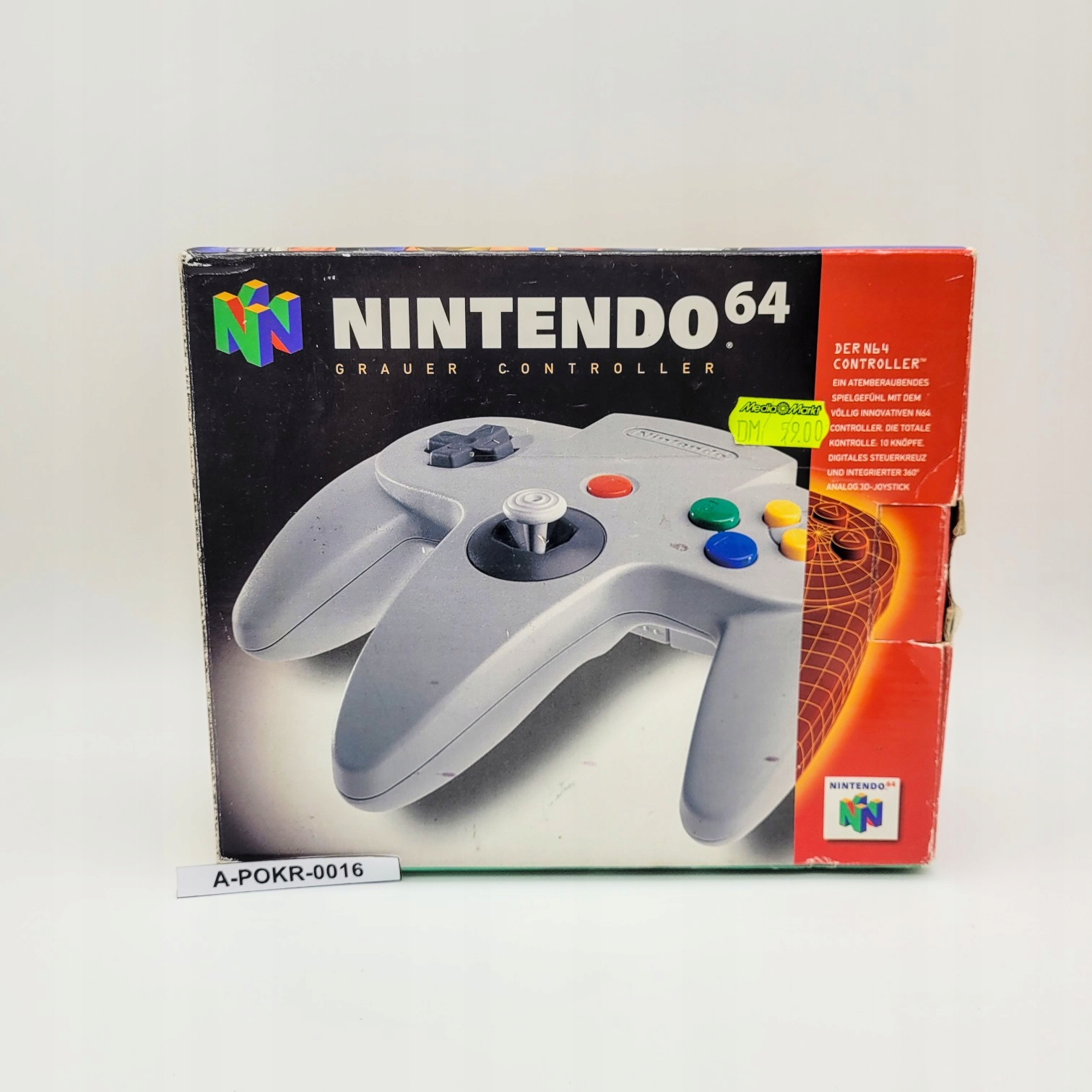 Oryginalne pudełko BOX Nintendo 64 (N64) + Instrukcja (Manual)